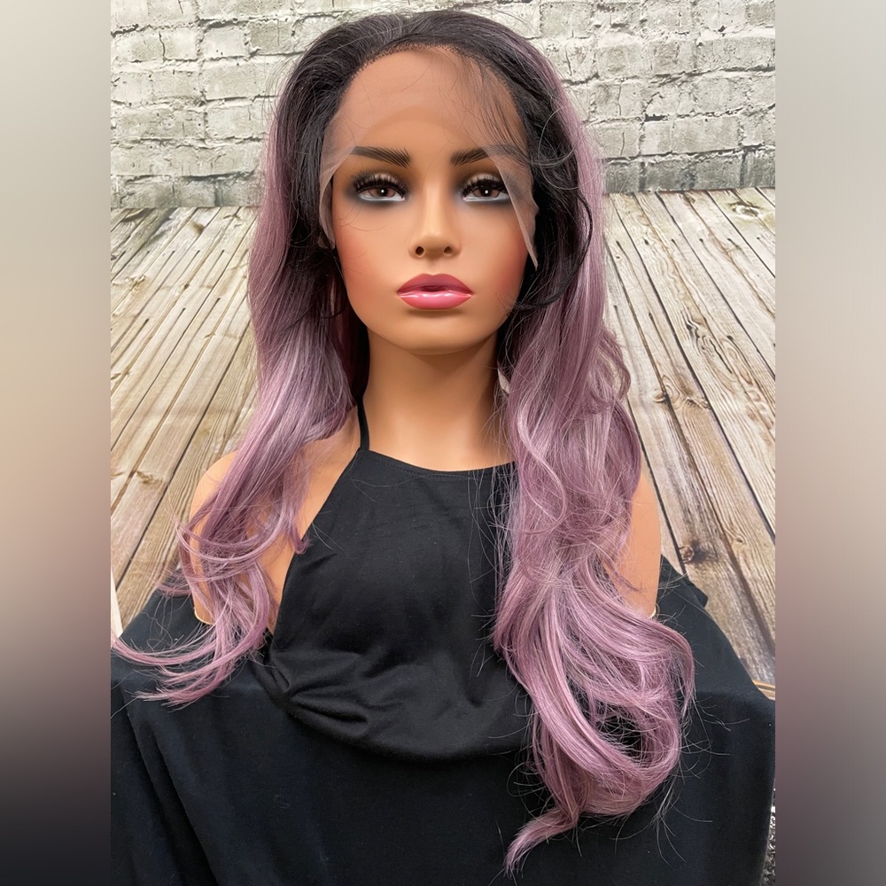 Lui 13”x4” lace front wig SOM/Mauve nwt